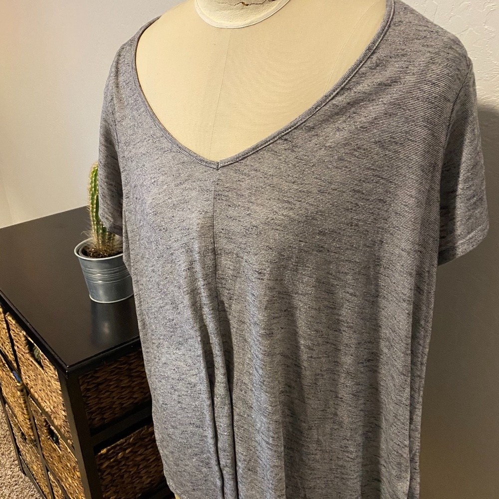 DECREE | Short Sleeve Long Top